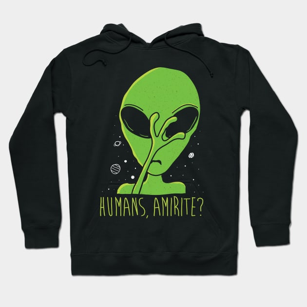 Ugh Humans Hoodie by BeanePod